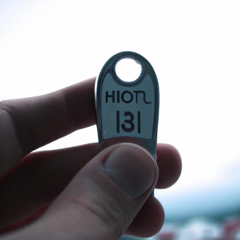 Person holding a hotel key